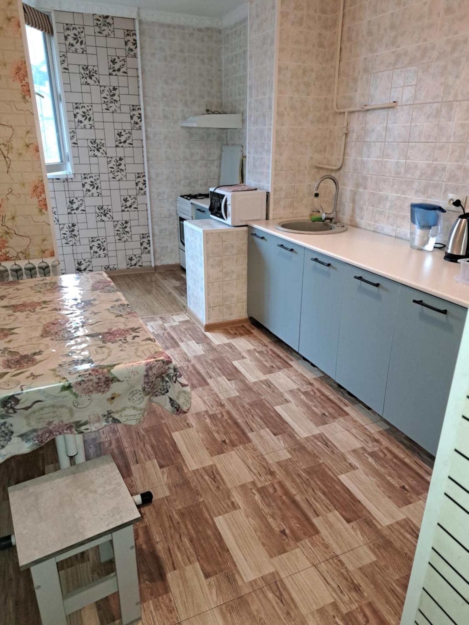 Apartment In 7 Mikrorayon Aktau  Rom bilde